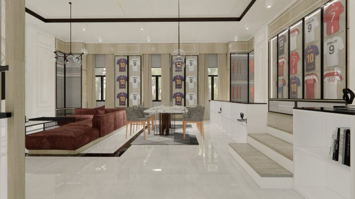 Desain interior rumah makassar