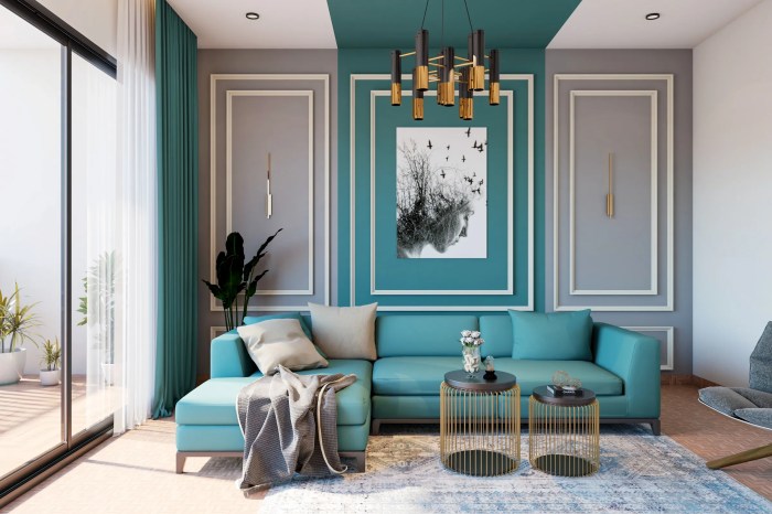 Room living teal decor grey beautiful turquoise ideas rooms white designs blue colors ideastand beach sala pale cortinas modern para